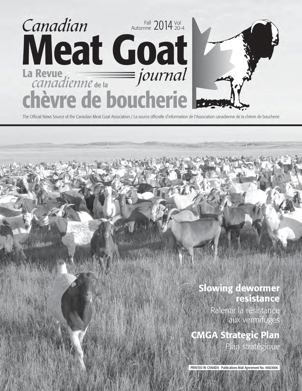 Fall 2014 Canadian Meat Goat Association